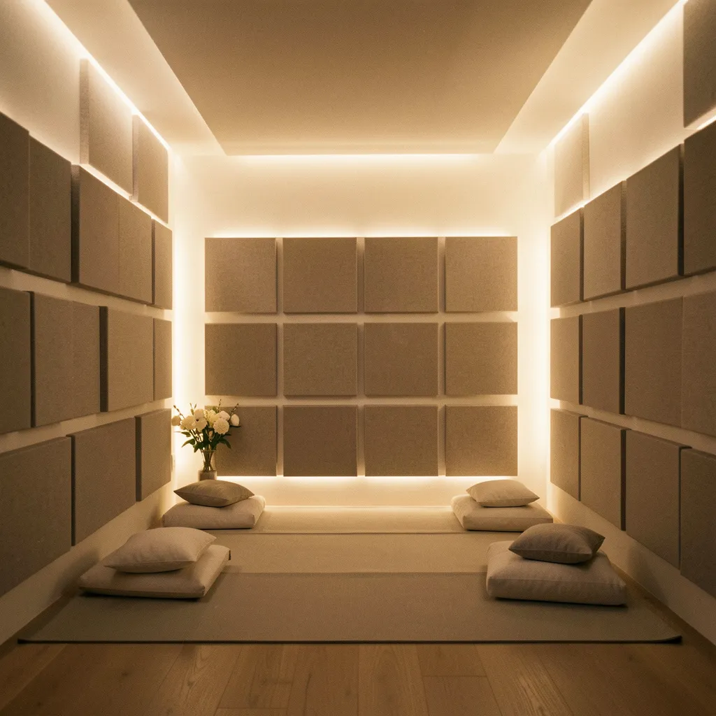 Audio-visual sanctuary design showcase